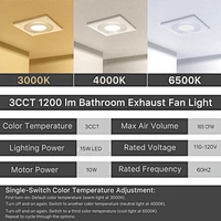 exhaust fan light